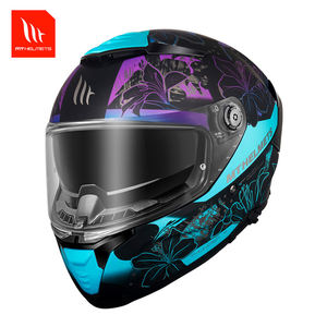 หมวกกันน็อค MT Helmets รุ่น THUNDER 4 SV สำหรับทุกเพศทุกวัย ใช้ได้ทุกฤดู แบบเต็มใบ สำหรับขับขี่บนถนน ได้รับมาตรฐาน ECE/DOT ผลิตจากวัสดุ ABS พร้อมระบบปลดเร็ว - Product Image 1