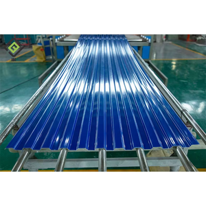 Lámina de Techo Corrugada Trapezoidal Termoacústica, Resistente al Calor y al Fuego, de PVC ASA, para Exteriores - Product Image 1