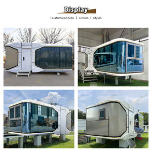 プレハブベッドキャビンホテルコンテナホームスリープポッド屋外モバイル小型スペースカプセルハウスキッチン付き - Product Image 2