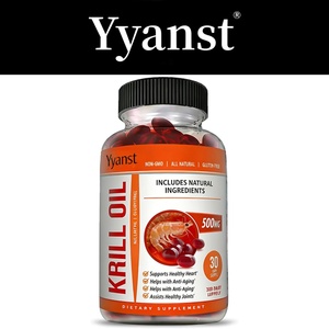 Cápsulas de Aceite de Krill de Marca Privada de Alta Calidad, Softgels que Favorecen la Salud de las Articulaciones y el Cerebro - Product Image 2