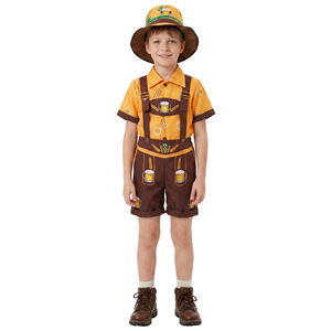 Disfraz de Oktoberfest para niños, traje bávaro para niños y niñas, ropa para fiestas de Halloween - Product Image 3
