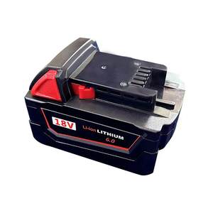 Li-ionバッテリー充電式バッテリーミルウォーキー用バッテリー18V 3Ah 4ah 5ah 6ah C18B Li18 M 18B XCパワーツール - Product Image 1