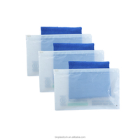 Sacs d'emballage de vêtements de t-shirt fermeture éclair personnalisés Ziplock en plastique PLA avec logo propre pour chaussures chaussettes