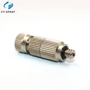 High Quality Industrial Water Air Spray Mistec Liquid No Drip Lock Quick-insertion Misting Nozzle 0.1