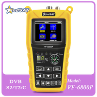 Findsat Vf6800pro Combo Meter DVB-S2 + T2 + C Combo Tv-Ontvanger Signaalmeterzoeker