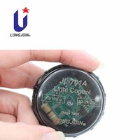 Capteur photocellule Zhaga 12V/24V avec fixation à verrouillage rotatif pour éclairage public et jardin, contrôle automatique marche/arrêt, marque Longjoin