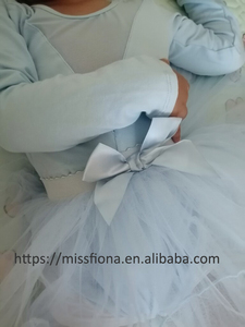 Maillot de Ballet con Mangas para Niñas, Leotardo de Gimnasia con Malla, Traje de Danza para Niñas Pequeñas, Ropa de Baile de Bailarina - Product Image 6