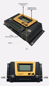 Olar 12V 24V 48 10102020404060608080Mololololar harge ontroller para trabajo solar - Product Image 5