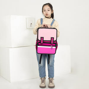 学生背包儿童书包定制标志卡通包<span class=keywords><strong>2D</strong></span>背包 - Product Image 4