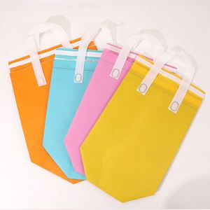 Sac isotherme personnalisé en aluminium non tissé, résistant à l'humidité, avec fermeture autocollante, pour la livraison de boissons et de nourriture - Product Image 2