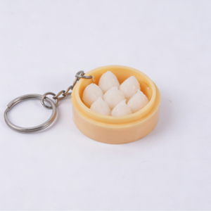 Chaveiros de PVC com Comida Simulada no Atacado, <span class=keywords><strong>Mini</strong></span> Chaveiros Divertidos de PVC com Comida Simulada, Acessórios Decorativos para Pendurar em Mochilas - Product Image 4