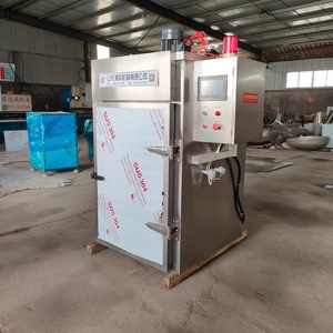 Four à fumage industriel automatique de 30 kg pour <span class=keywords><strong>chorizo</strong></span>, bratwurst, salami, saucisses, atelier de transformation alimentaire - Product Image 4