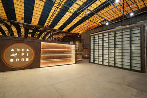 Furnitur Restoran Kelas Atas, Rak Dinding Kafe, Area Resepsi, Booth Vintage, <span class=keywords><strong>Sofa</strong></span> Lounge Bar, Pencahayaan LED - Product Image 4