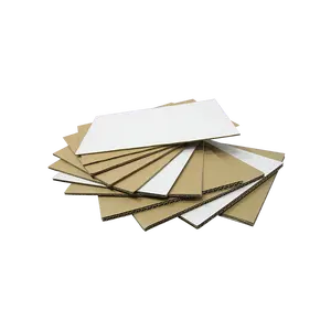Lámina de papel corrugado de doble pared, personalizada, 3 y 5 capas