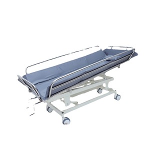 Lit de bain pour personnes âgées et handicapées en acier inoxydable, réglable en hauteur, avec système de drainage pour maisons de retraite - Product Image 2