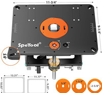 Système de levage de table de défonceuse pour le travail du bois, vente en gros OEM, vente directe usine, W-34 PRS5000, levage de défonceuse de précision