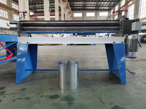 עגול צינור רול רולינג מכונת חשמלי קטן גיליון מתכת כיפוף מתגלגל מכונה - Product Image 2