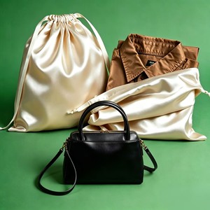 Sacchetti in raso pronti per la spedizione, disponibili in magazzino, consegna rapida, MOQ basso, logo personalizzato, sacchetti con coulisse in raso, sacchetti <span class=keywords><strong>regalo</strong></span> per gioielli piccoli all'ingrosso. - Product Image 2