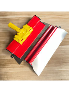 Couteau à enduire et à racler mural DIY en acier inoxydable de grande taille, pour le <span class=keywords><strong>lissage</strong></span> du plâtre, fabriqué en Chine - Product Image 4