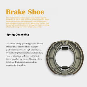 Piezas de motocicleta FT150, zapatas de freno de alta calidad, Zapata de repuesto trasera sin asbesto, accesorios para motocicleta, zapatas de freno sin fugas - Product Image 6