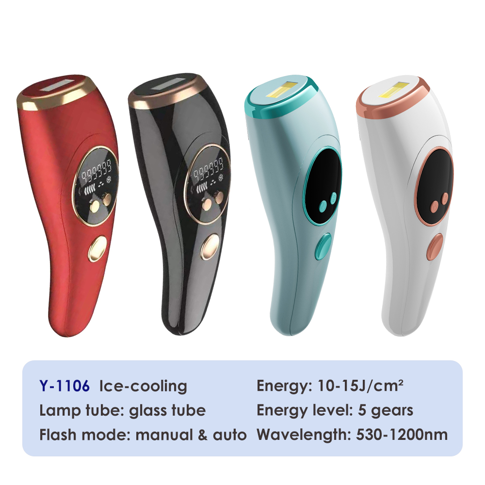 Y-1106 + glace de refroidissement + tube de verre