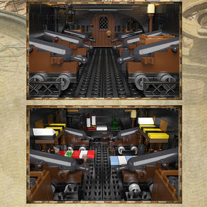 13186 Serie Barco Pirata Perla Negra, Rompecabezas de Alta Dificultad para Niños, Bloques de Construcción de Plástico ABS, Modelo de Juguete Decorativo 14 - Product Image 4