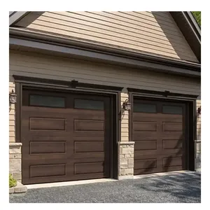 Porte en bois LongTai Porte intérieure en bois massif Design de porte en bois massif Porte de garage enroulable en bois massif - Product Image 6
