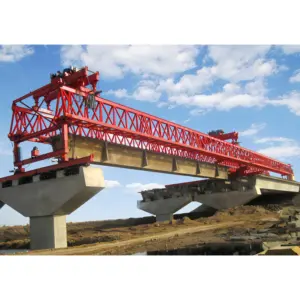 Self Balancing Bridge Bridge Girder Erection Machines Launching Gantry Crane