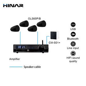 4pendant <b>Speaker</b> Smart Home Music System in Wall Audio Host WiFi <b>Amplifier</b> for Hotel Home Audio <b>Amplifier</b> - Product Image 1