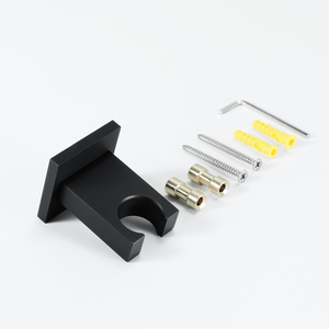 Support de <span class=keywords><strong>douche</strong></span> noir de haute qualité, accessoire de <span class=keywords><strong>douche</strong></span> en laiton - Product Image 4