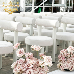 Chaises de restaurant modernes en métal doré <span class=keywords><strong>pour</strong></span> <span class=keywords><strong>événement</strong></span>s extérieurs, salons et usage commercial (location) - Product Image 6