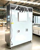 Réfrigérateur Vitrine Combiné Personnalisé, Réfrigérateur Supérieur Congélateur Inférieur pour Supermarché et Magasin de Proximité