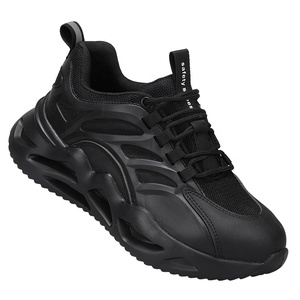 Nouvelles chaussures <span class=keywords><strong>de</strong></span> sécurité en maille respirante et <span class=keywords><strong>souple</strong></span> pour hommes et femmes, semelle extérieure légère en caoutchouc et en plastique, chaussures <span class=keywords><strong>de</strong></span> sécurité à tête en acier pour hommes et femmes - Product Image 3