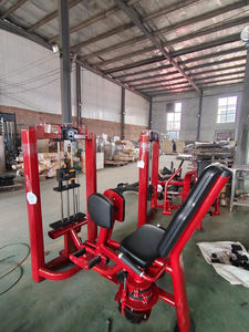 آلة تمارين عضلات الفخذ الداخلية من الفولاذ مع نظام اختيار الأوزان بالدبابيس، معدات رياضية مباشرة من المصنع - Product Image 4