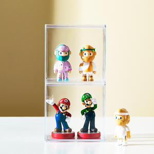 ชั้นวางอะคริลิคใสสำหรับจัดเก็บโมเดลรถเลโก้ ตุ๊กตา ฟิกเกอร์มาร์เวล ตุ๊กตาพิกาจู แบบหลายชั้น - Product Image 1
