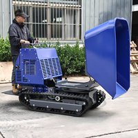 1200 Rotationskipper: Ein kleines Baufahrzeug, das Geländegängigkeit und Mehrwinkel-Entladung vereint