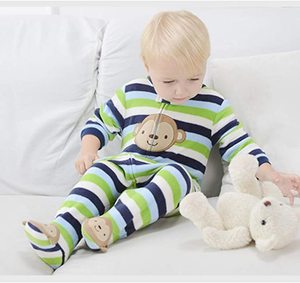 Mono de bebé con diseño de dibujos animados, pelele para primavera, otoño e invierno, venta al por mayor de monos de bebé, pelele lindo para dormir, venta al por mayor de monos de bebé - Product Image 3
