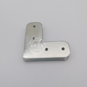 Support d'angle en aluminium, 2 mm, zingué, type standard, pour la décoration intérieure, portes, fenêtres, accessoires de quincaillerie - Product Image 3