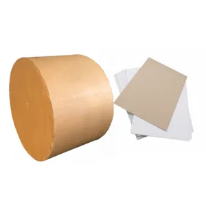 Di alta qualità PE Kraft rotolo di carta materia prima per caffè tazza di carta
