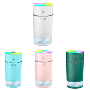 240ml công suất lớn H2O xe máy tạo độ ẩm không khí với ánh sáng LED USB sạc nhà tạo độ ẩm hương thơm khuếch tán - Product Image 1