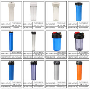 Carcasa de Filtro de Agua Azul Grande de 20 Pulgadas para Trabajo Pesado, Puerto de 1 Pulgada, Plástico Resistente a Impactos para un Rendimiento Duradero - Product Image 5