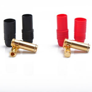 Высокое качество Amass AS150 разъем 7 мм позолоченный анти-искры высокотемпературный устойчивый штекер Banana Разъем AS150 разъем - Product Image 3
