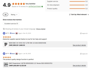 UNITY XT380 4*1.2T 4*16GB FC Dell EMC Unity XT380 XT480 XT680 XT880 Hybrid Flash All unità di rete di Storage Flash 380 dell Emc - Product Image 6