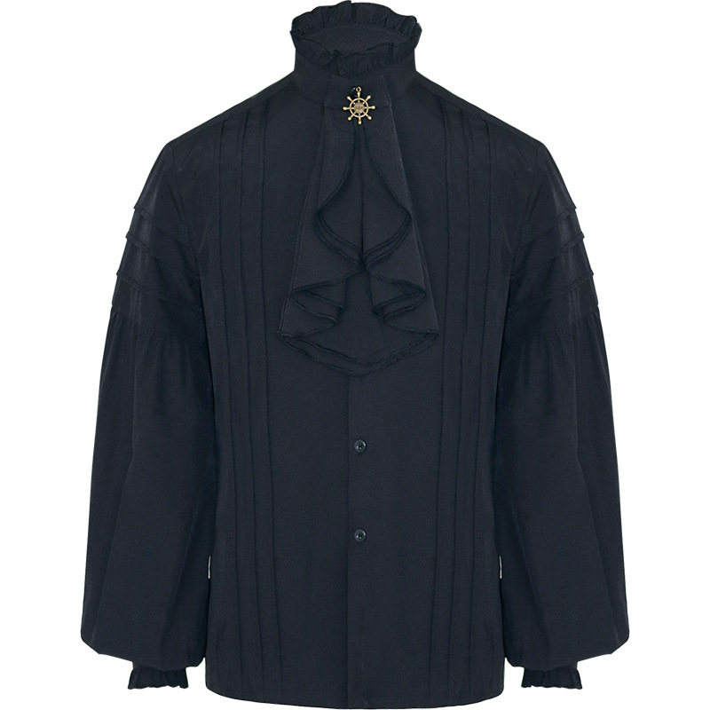 Chemise pirate 1 noire