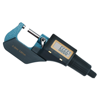 Micrómetro Electrónico Digital de 0-25 mm, 0.001 mm de Precisión, Herramienta de Medición de Espesor Exterior