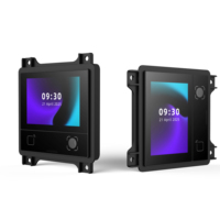 Système de contrôle d'accès et de gestion du temps Feocey FC6820 avec lecteur/graveur de cartes intelligentes, tourniquet Ethernet, RFID et NFC, en matériau ABS