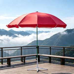Sombrilla Comercial de Doble Capa de 150 cm, Impermeable, con Protección UV, Resistente al Viento, para Jardín, Playa, Exteriores - Product Image 1