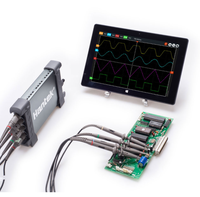Osciloscopio Digital USB Hantek 6074BE de 4 Canales, 1GSa/s, 70MHz de Ancho de Banda, Basado en PC