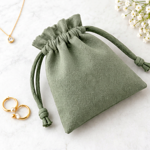 Sacs cadeaux en coton avec cordon de serrage, logo personnalisé, 6 couleurs, petites pochettes en mousseline, emballage pour bijoux, sacs anti-poussière - Product Image 2