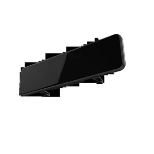 Ultra yüksek çözünürlüklü çift lensli araba kara kutu 10.88 inç dokunmatik siyah yüksek çözünürlüklü resmi standart çizgi kam sürüş kaydedici